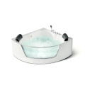 1.5m Bathtub Luxurious Acrylic Transparent 2 Person Whirlpool Indoor Corner bathtubs & whirlpools